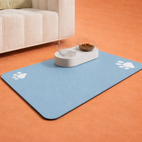 Diatom Mud Pet Feeding Mat Absorbent Quick-Drying Floor Mat